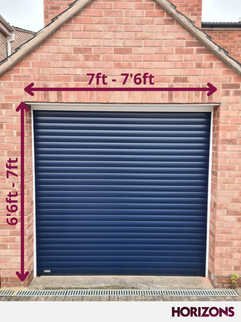 Single Garage Door Dimensions - Horizons Garage Doors